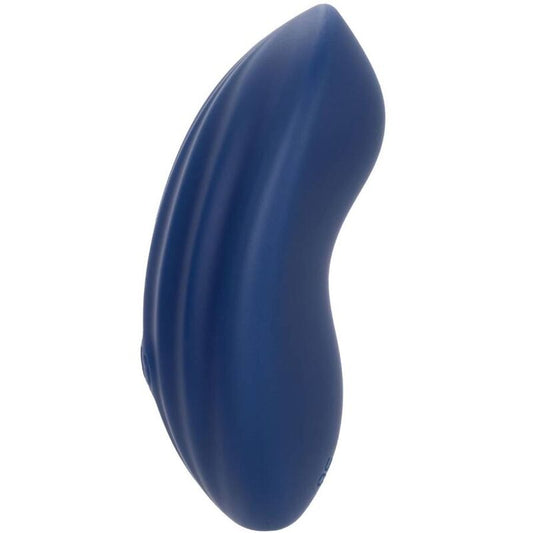 CalExotics Cashmere Velvet Curve Vibrator Blue