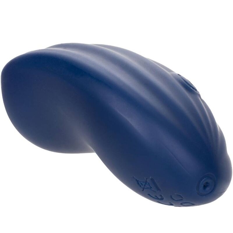 CalExotics Cashmere Velvet Curve Vibrator Blue