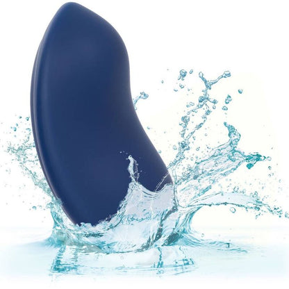 CalExotics Cashmere Velvet Curve Vibrator Blue