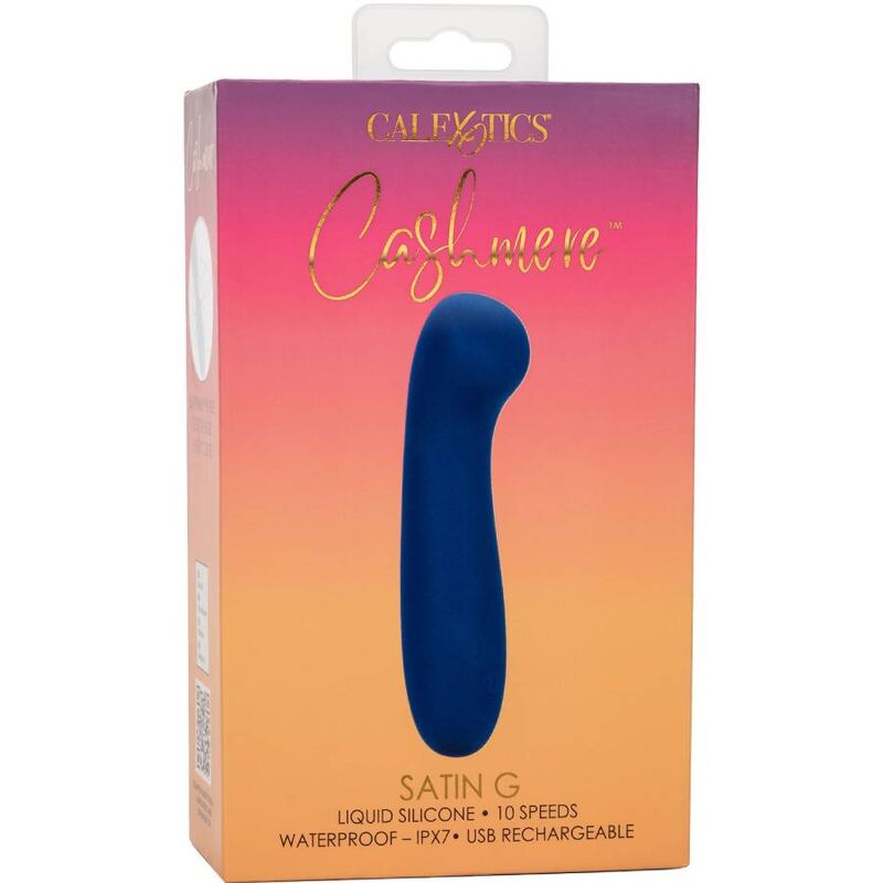 CalExotics Cashmere Satin G Vibrator Blue