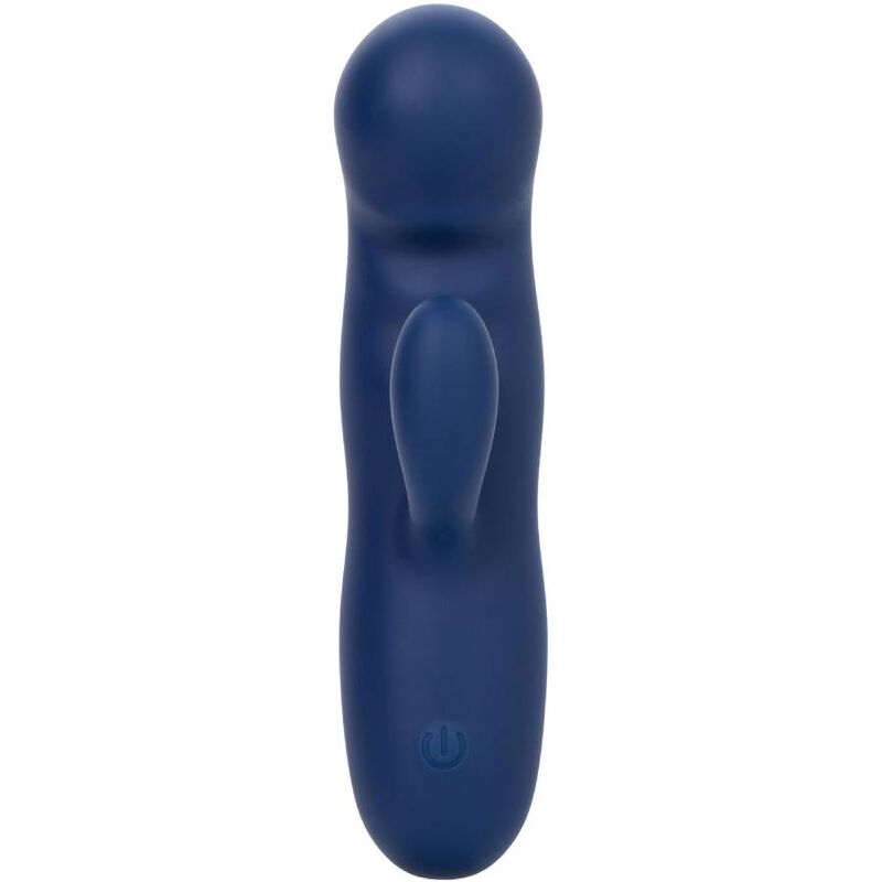 CalExotics Cashmere Silk Duo Rabbit Vibrator Blue