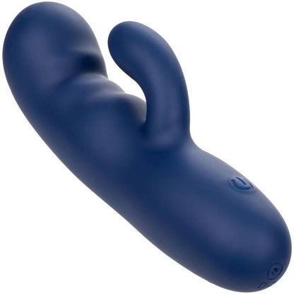 CalExotics Cashmere Silk Duo Rabbit Vibrator Blue