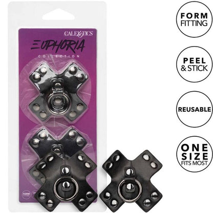 CalExotics Euphoria O-Ring Pasties Black