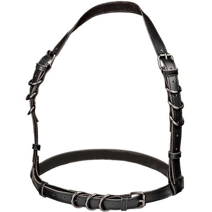 CalExotics Euphoria Halter Buckle Harness Black