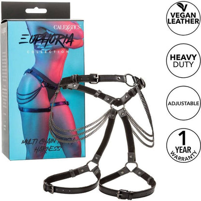 CalExotics Euphoria Multi Chain Thigh Harness