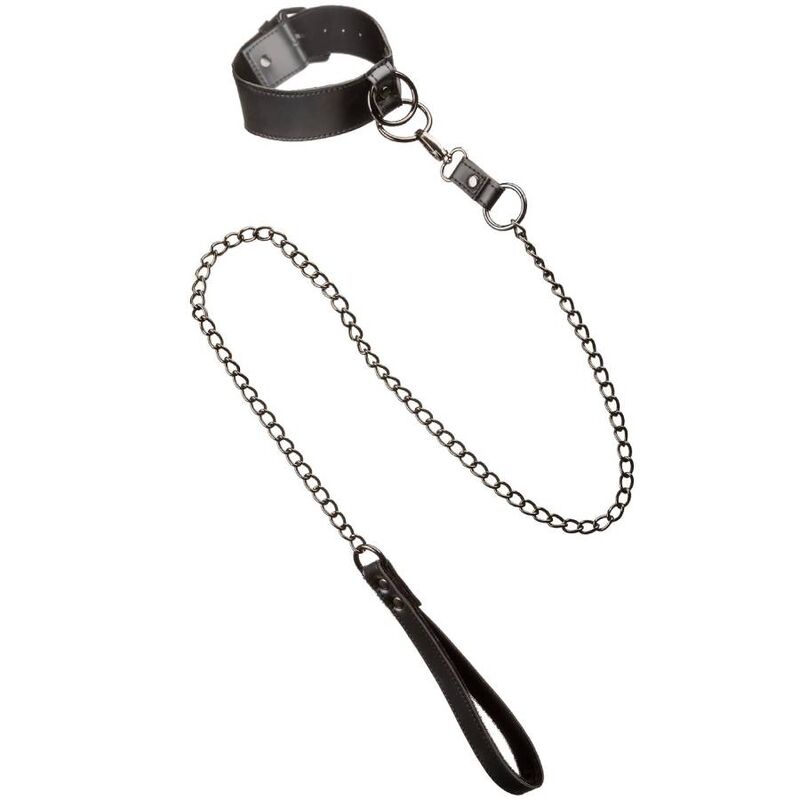 CalExotics Euphoria Collar With Chain Leash