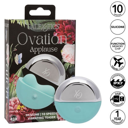 CalExotics Ovation Applause Vibrator Aqua