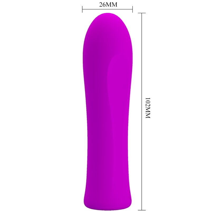 Pretty Love Alfreda Powerful Bullet Vibrator Violet