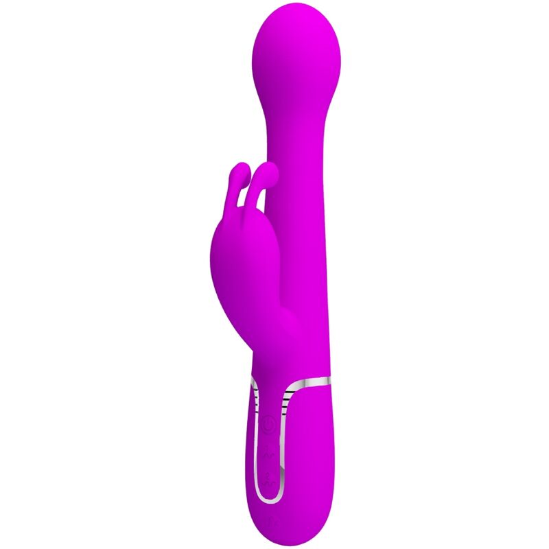 Pretty Love Dejon 3 In 1 Multifunction Rabbit Vibrator Violet