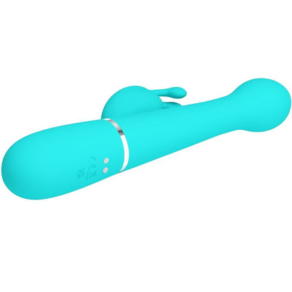 Pretty Love Dejon 3 In 1 Multifunction Rabbit Vibrator Aqua