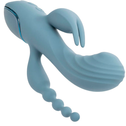 CalExotics Triple Ecstasy Rabbit Vibrator Grey