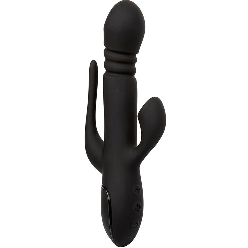 CalExotics Triple Euphoria Rabbit Vibrator Black