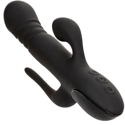 CalExotics Triple Euphoria Rabbit Vibrator Black