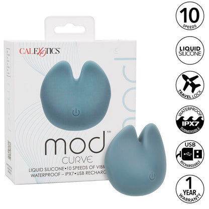 CalExotics Mod Curve Clitoral Vibrator Blue