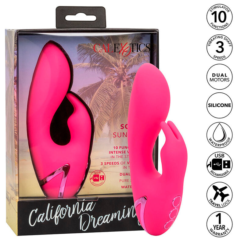 CalExotics So Cal Sunshine Rabbit Vibrator