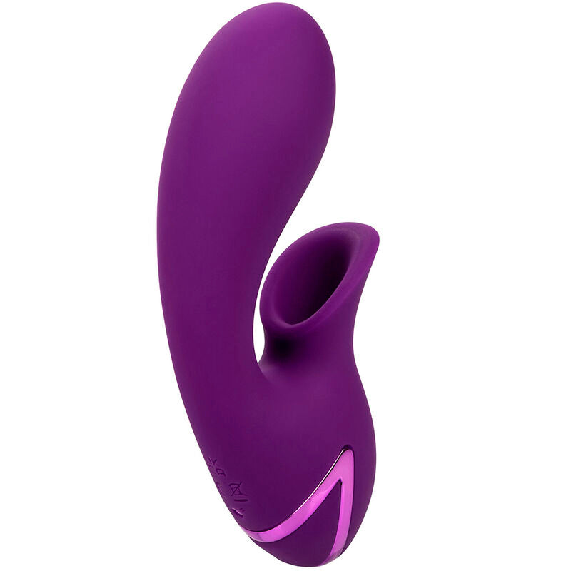 CalExotics Huntington Beach Heartbreaker Suction Rabbit Vibrator Purple