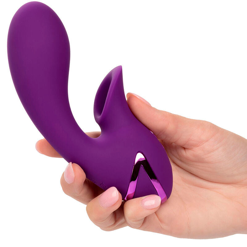 CalExotics Huntington Beach Heartbreaker Suction Rabbit Vibrator Purple