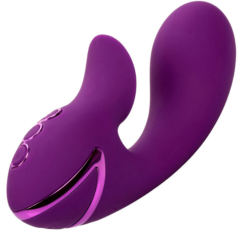 CalExotics Huntington Beach Heartbreaker Suction Rabbit Vibrator Purple