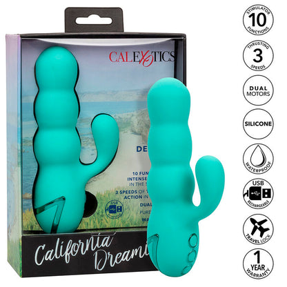 CalExotics Del Mar Diva Thrusting Rabbit Vibrator