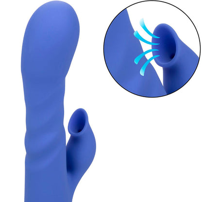 CalExotics L.A. Love Suction Rabbit Vibrator Blue