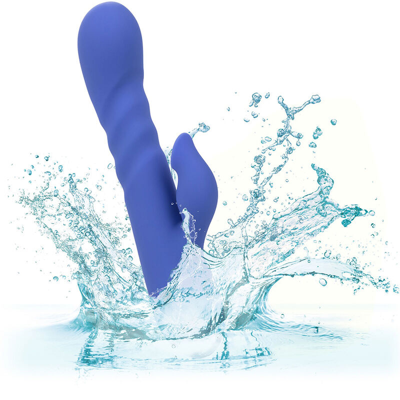 CalExotics L.A. Love Suction Rabbit Vibrator Blue