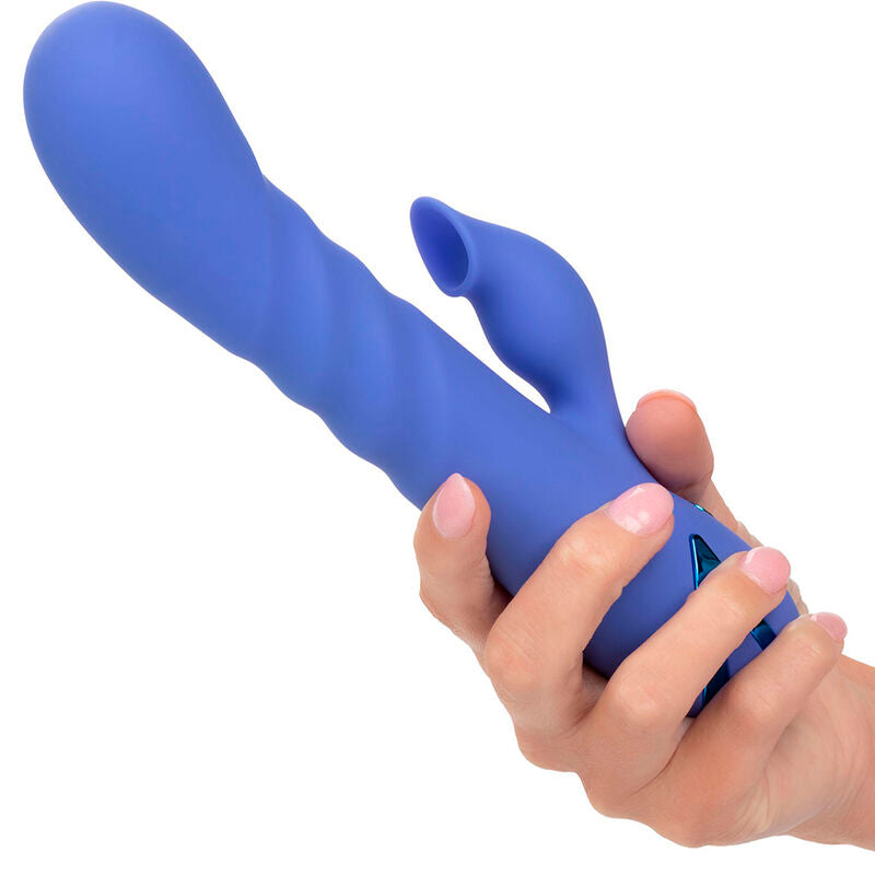 CalExotics L.A. Love Suction Rabbit Vibrator Blue