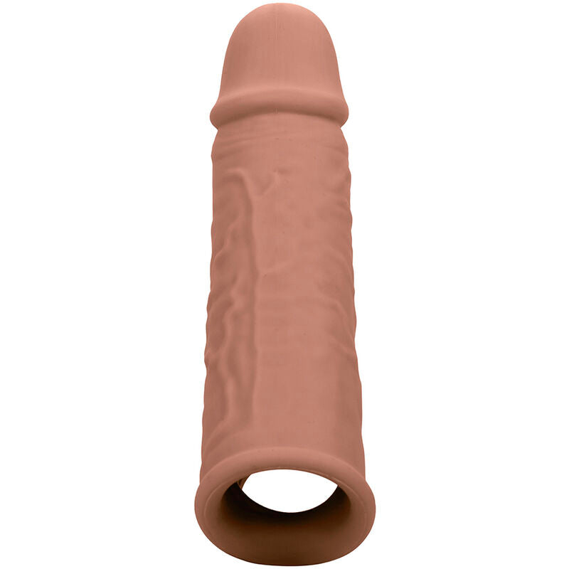 CalExotics Performance Maxx Life-Like Penis Extension 7 Inch Brown