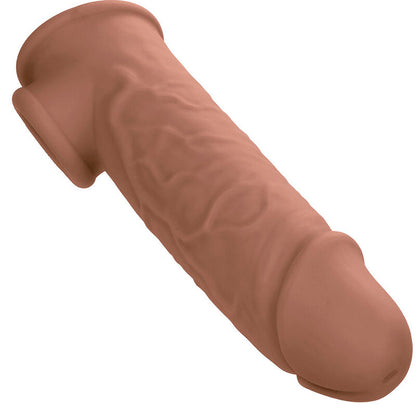 CalExotics Performance Maxx Life-Like Penis Extension 7 Inch Brown