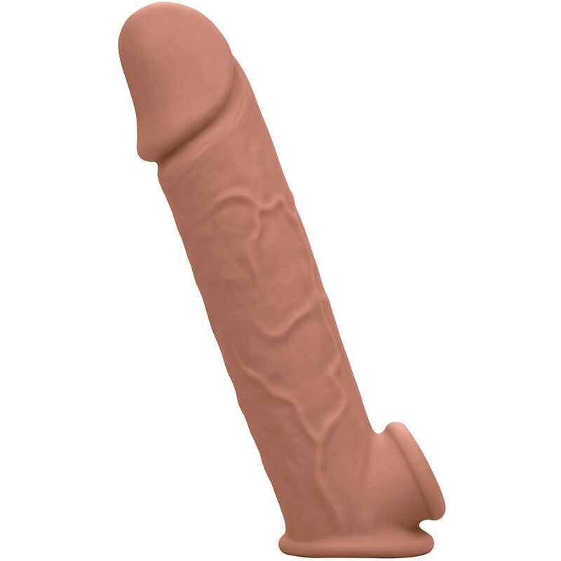 CalExotics Performance Maxx Life-Like Penis Extension 8 Inch Brown