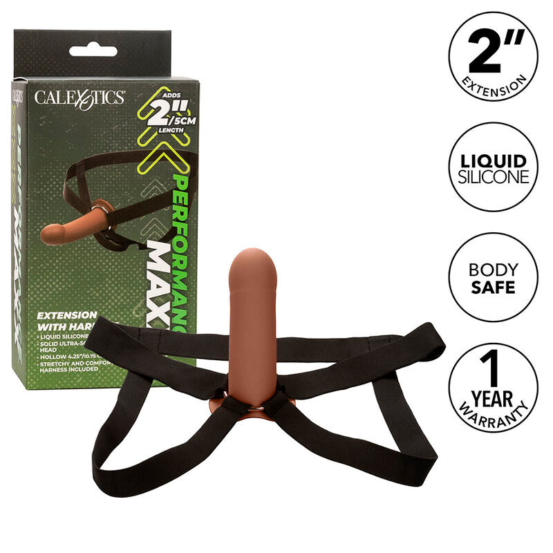 CalExotics Performance Maxx Extension With Harness Brown