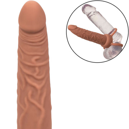 CalExotics Performance Maxx Vibrating Dual Penetrator Brown