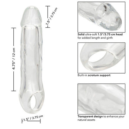 CalExotics Performance Maxx Clear Penis Extension 6.5 Inch