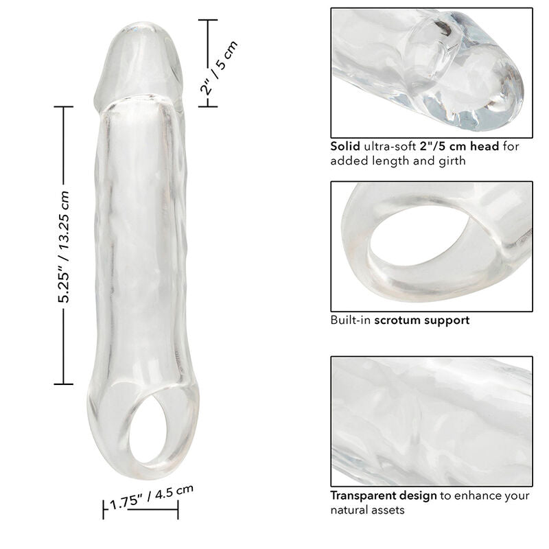 CalExotics Performance Maxx Clear Penis Extension 7.5 Inch