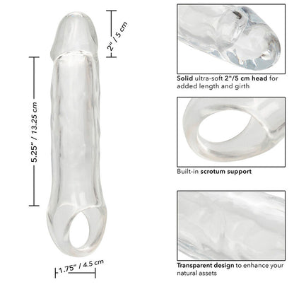 CalExotics Performance Maxx Clear Penis Extension 7.5 Inch