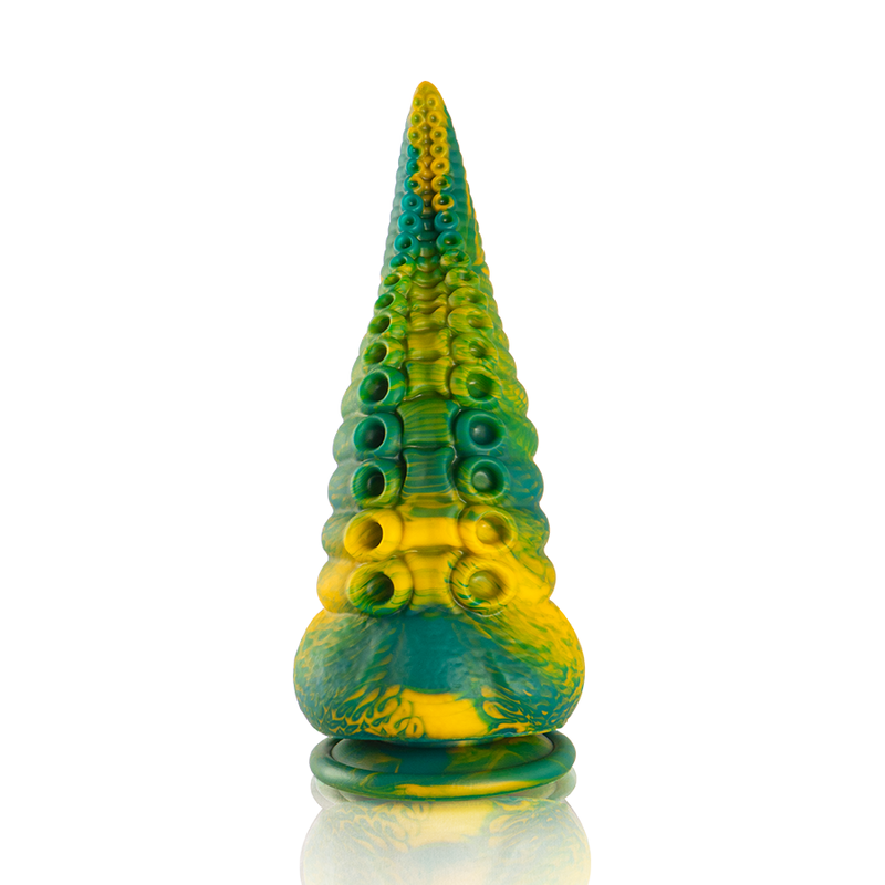 Epic Cetus Green Tentacle Fantasy Dildo Small