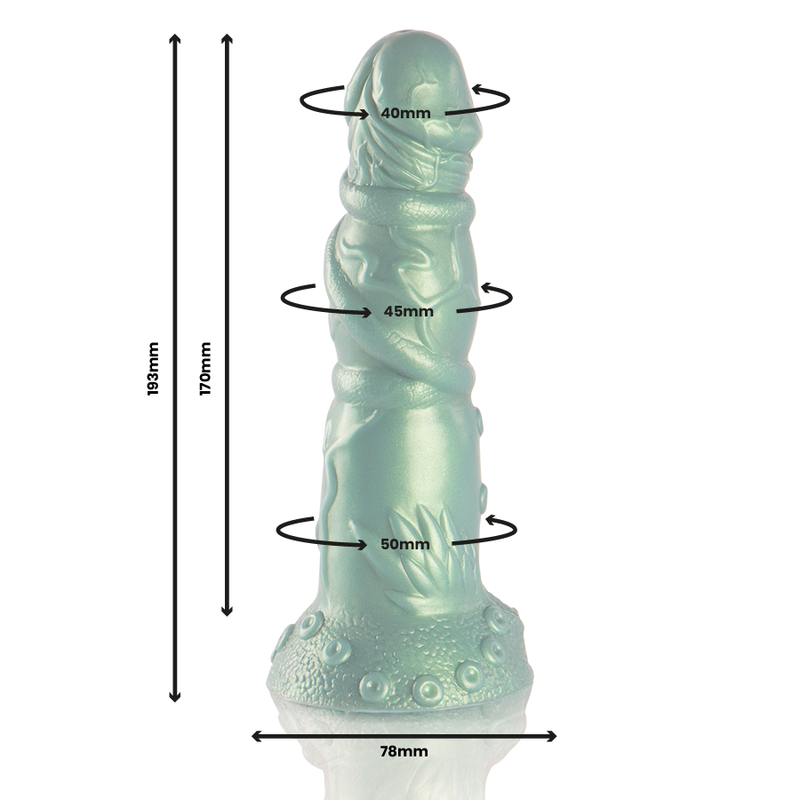 Epic Hades Green Fantasy Dildo