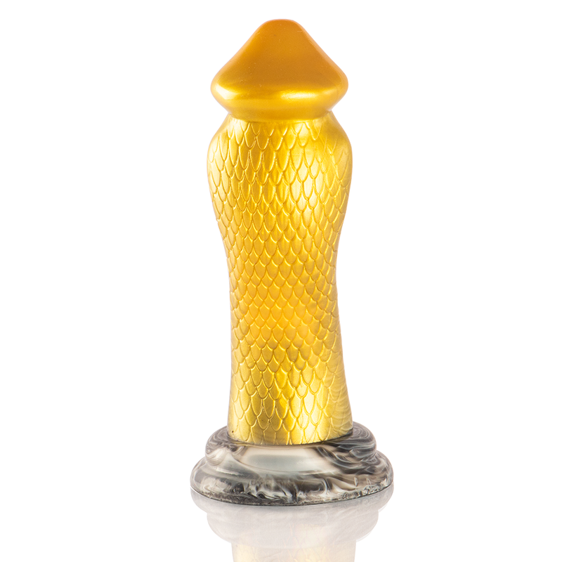 Epic Drakon Yellow Cobra Fantasy Dildo