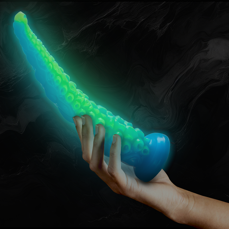 Epic Scylla Fluorescent Tentacle Fantasy Dildo Large