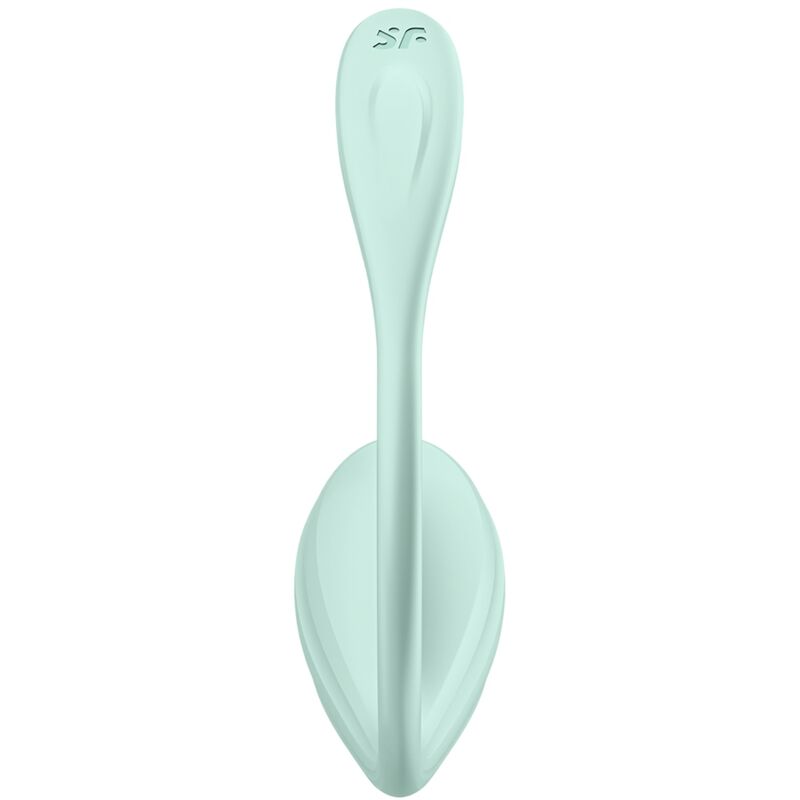 Satisfyer Smooth Petal Wearable Vibrator With App Green