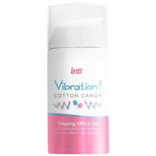 Intt Vibration Cotton Candy Tingling Effect Gel 15ml