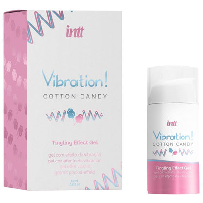 Intt Vibration Cotton Candy Tingling Effect Gel 15ml