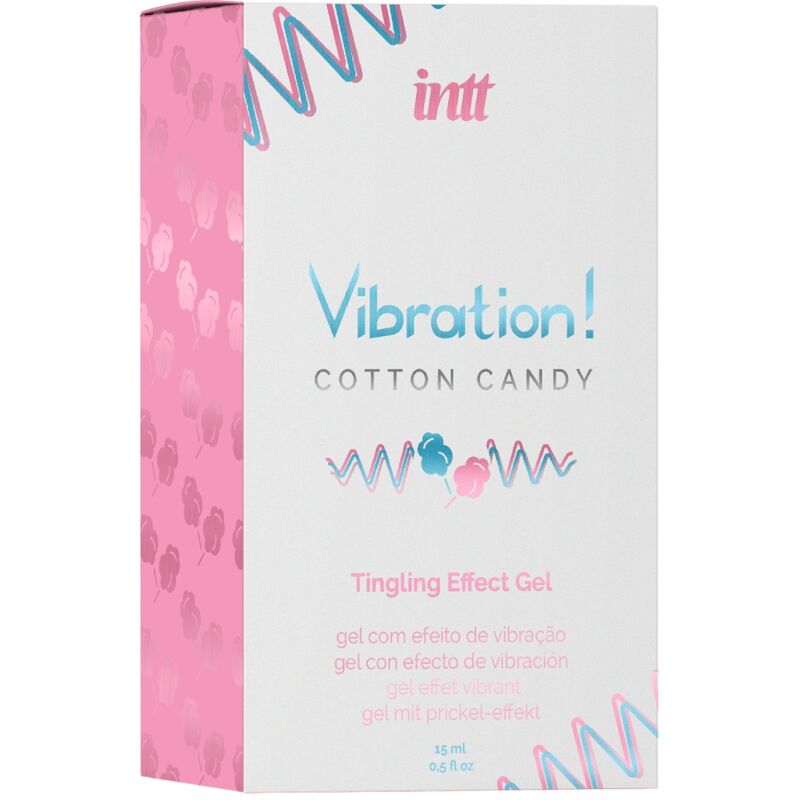 Intt Vibration Cotton Candy Tingling Effect Gel 15ml