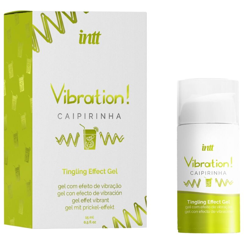 Intt Vibration Caipirinha Tingling Effect Gel 15ml