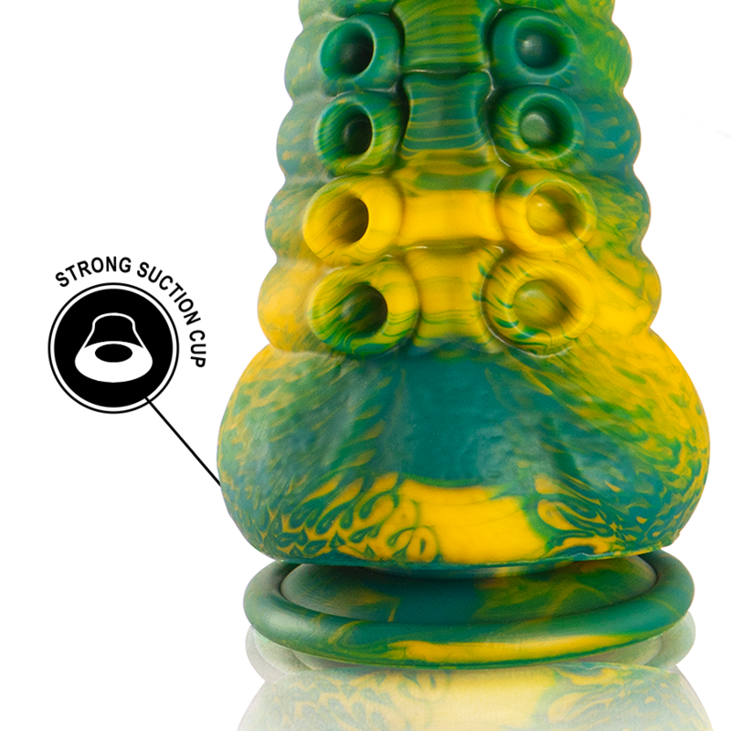 Epic Cetus Green Tentacle Fantasy Dildo Large