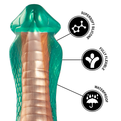 Epic Python Cobra Green Fantasy Dildo