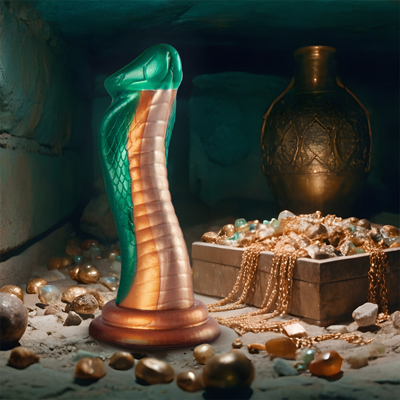 Epic Python Cobra Green Fantasy Dildo