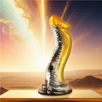 Epic Drakon Yellow Cobra Fantasy Dildo