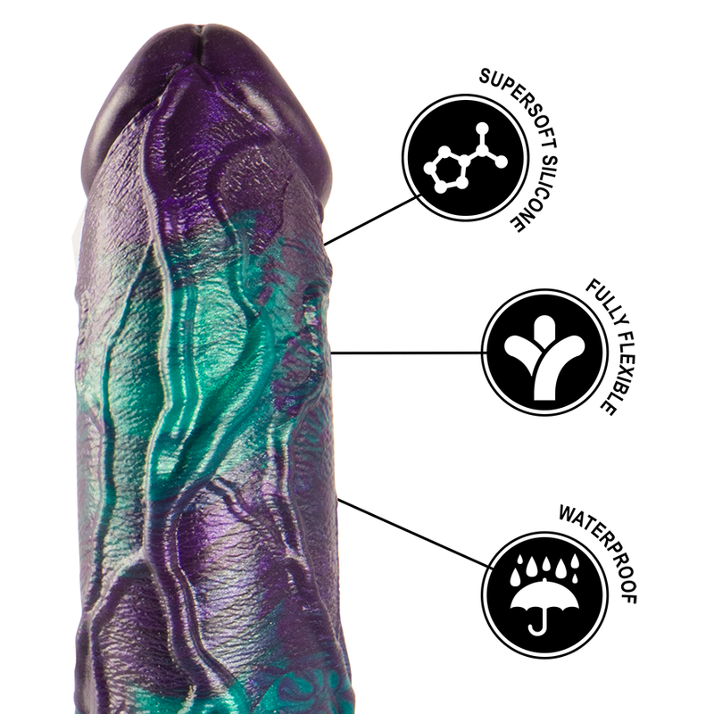 Epic Basilisk Scaly Pleasure Fantasy Dildo Large