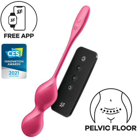 Satisfyer Love Birds 2 Vibrating Kegel Balls With App