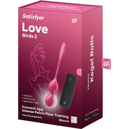 Satisfyer Love Birds 2 Vibrating Kegel Balls With App